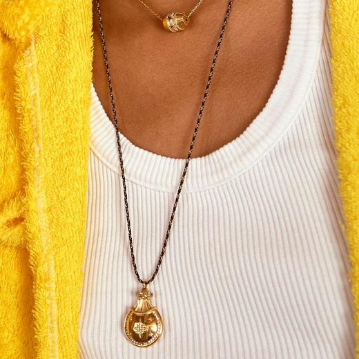 订购8周到｜MYA-BAY-FRAGRANCE-金色 香水瓶 项链［比利时设计师］ 商品图1