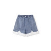 英氏儿童裤子夏季宽松纯棉牛仔裤中大童短裤透气女童裤子2025新款 商品缩略图4