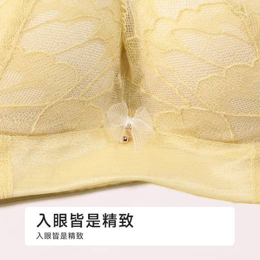 都市丽人舒软挺塑调整型文胸A:加厚B:中厚蕾丝无钢圈塑身文胸LJH1A3 商品图5