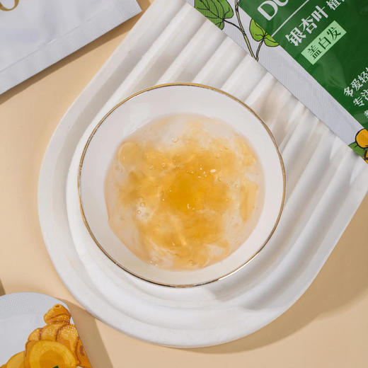 多爱银杏叶植物提取物染发剂 植物染盖白发 不刺激 商品图6