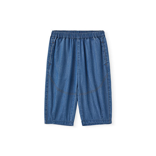 【商场同款】英氏儿童裤子夏季防晒凉感牛仔裤2025新款牛仔7分裤 商品图4