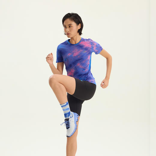 优极UG 绞缬·男女款UP竞速超声贴合跑步T恤 商品图8