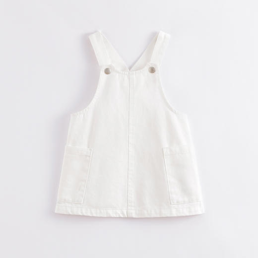 马克珍妮春夏新款 女童大口袋全棉牛仔背带裙230139 商品图2