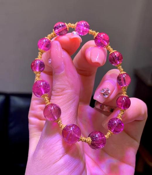 8mm-11mm单圈卢比来碧玺手链 商品图1