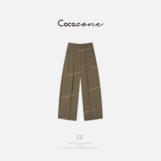 COCO ZONE 2025美式复古百搭宽松阔腿休闲裤ACD1A0325 商品图0