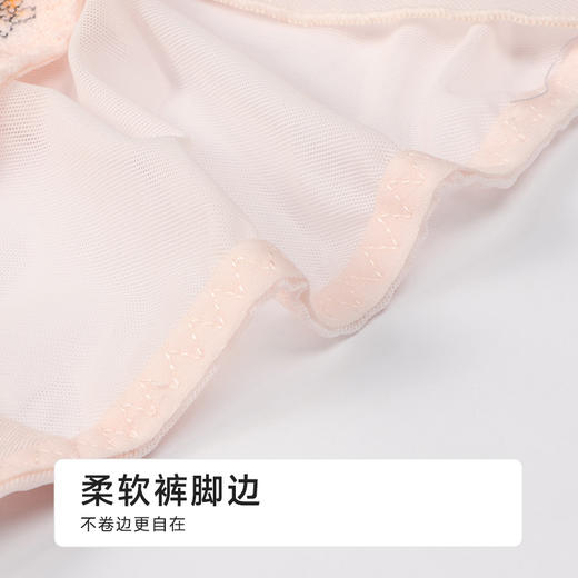 都市丽人薄透丝滑三角内裤蕾丝配套内裤LPH2N1 商品图6