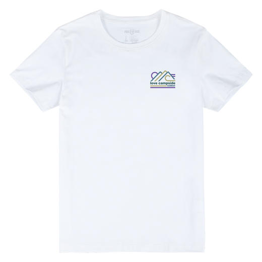 【95棉亲肤透气】男士微弹短袖T恤 户外露营简约风印花 合体显瘦 NMT-2200 商品图4