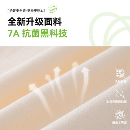 【7A抗菌纯棉】棉花堂2025年夏款活力撞色透气短袖T恤童装F251118 商品图2