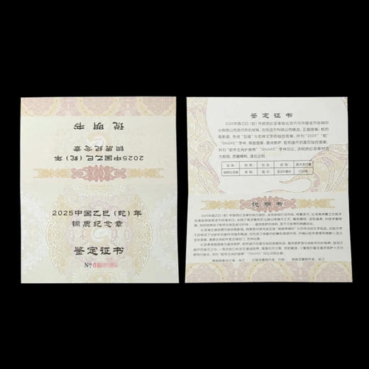 【中国金币】2025生肖蛇年护身佛圆形大铜章 商品图9