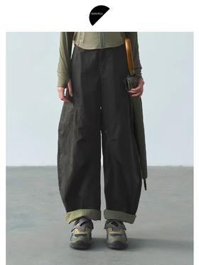 半圆/15723222/分割线水洗轻运动户外休闲裤