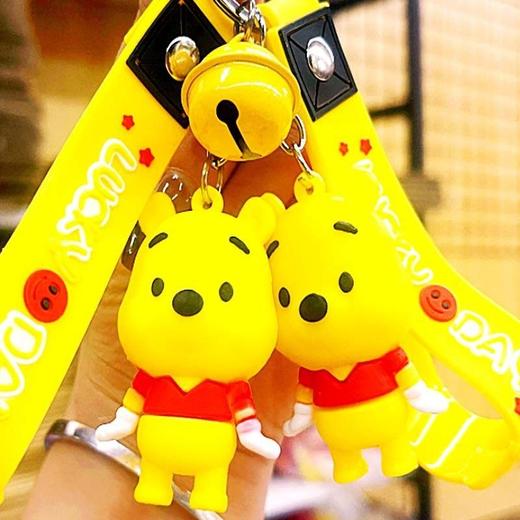 卡通pvc三丽鸥系列钥匙扣女可爱玉桂狗库洛米钥匙链包包挂件批发 商品图2