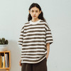 714street美式休闲重磅条纹短袖T恤男2025夏季新款国潮宽松上衣 商品缩略图2