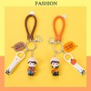 可爱卡通情侣钥匙扣挂件一对创意防丢汽车钥匙链女男女书包挂饰 商品缩略图1