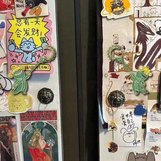 爆款结界兽冰箱贴装饰收藏礼品结界兽亚克力冰箱贴哪吒周边 商品图3