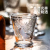 摩登主妇复古浮雕红酒杯高档轻奢高脚杯家用水杯玻璃杯子葡萄酒杯 商品缩略图3