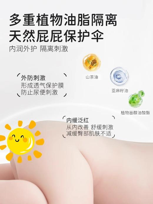 松达婴儿山茶油特护屁屁霜50g舒缓红屁屁PP霜新生婴儿护臀膏 商品图3