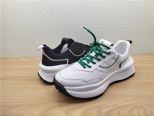 豪行12357205真皮牛皮运动休闲男鞋单鞋皮鞋 商品图2