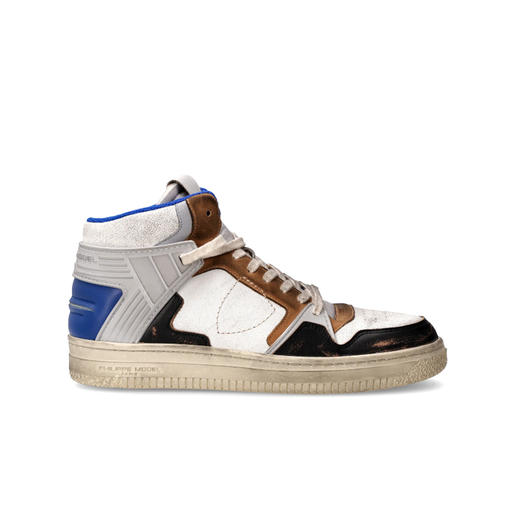 PHILIPPE MODEL 男士盾牌徽标 La Grande 休闲运动鞋 混色 LGMU WP01 商品图0