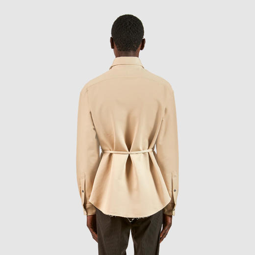 PHILIPPE MODEL 男士字母徽标棉质外套 米色 CCLU HC35 11 商品图2