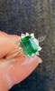 1.2ct刻面祖母绿戒指 商品缩略图1