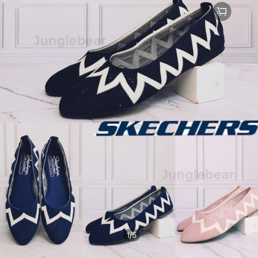 【2月21日 上午12:30 秒杀】国内无售 针织王妃女鞋 纯原尾货 斯凯奇网状浅口平底飞织女鞋 商品图4