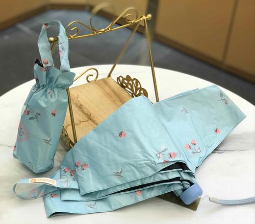 优品堂『伴夏』五折黑胶遮阳伞 商品图2