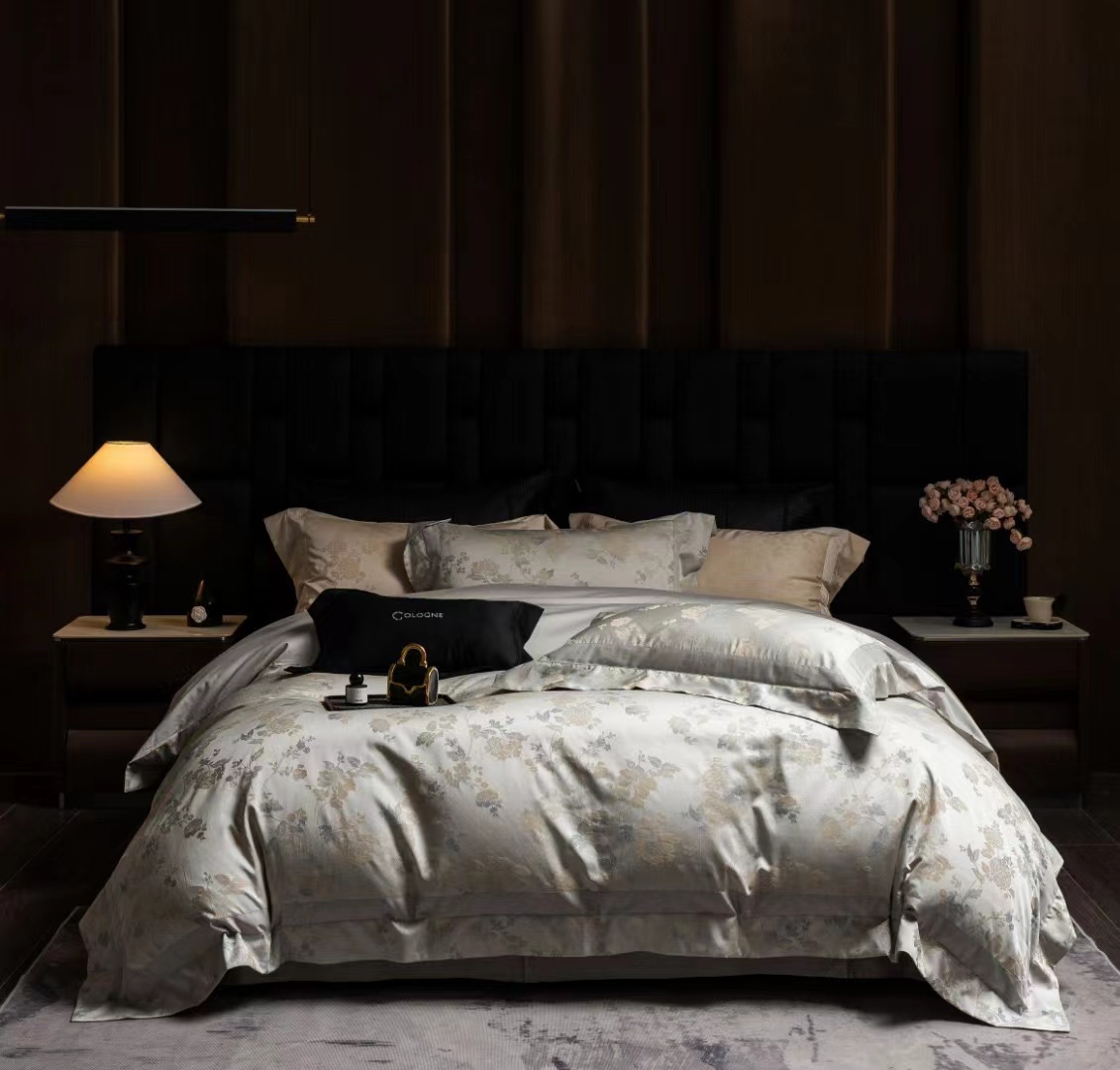 女神节特推 华联直采 COLOGNE天丝棉色织提花四件套