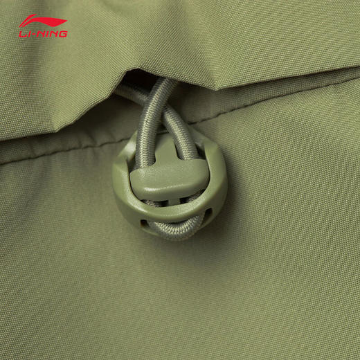 【M断码】李宁反伍运动风衣男子2025春季新款连帽防风梭织外套夹克AFDV013 DS【库存有限，如无货将做退款，介意慎拍！】 商品图4