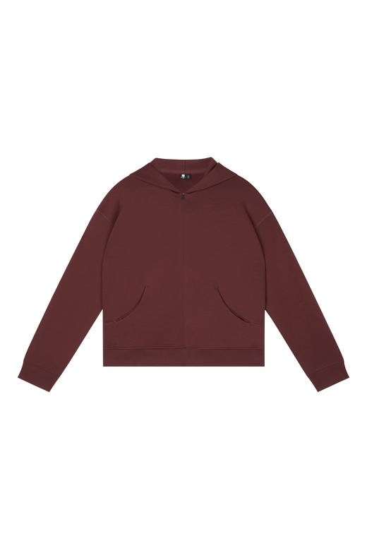 oneup空气层半拉链连帽套头卫衣 商品图7