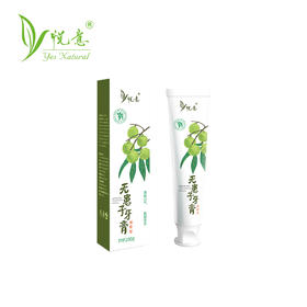 悦意无患子牙膏 薄荷型 100g*2 植物清洁护口腔 清新口气全家享