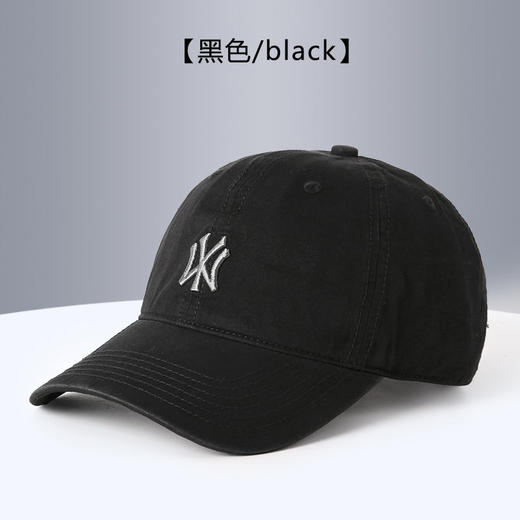 帽子女新款鸭舌帽情侣字母刺绣棒球帽大秋季显气质防晒遮阳帽春夏 商品图2