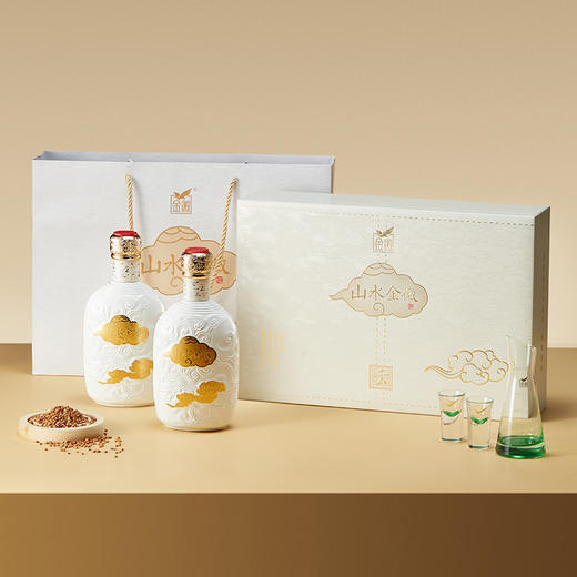 【云双瓶礼盒】金徽酒 52度山水金徽·云  白酒礼盒 商品图4