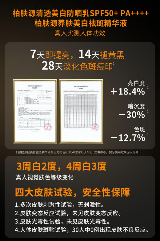 【行业首创逆光瓶】 全波段光学双管美白防晒乳 商品图7