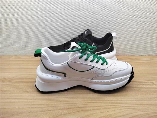 豪行12357205真皮牛皮运动休闲男鞋单鞋皮鞋 商品图3