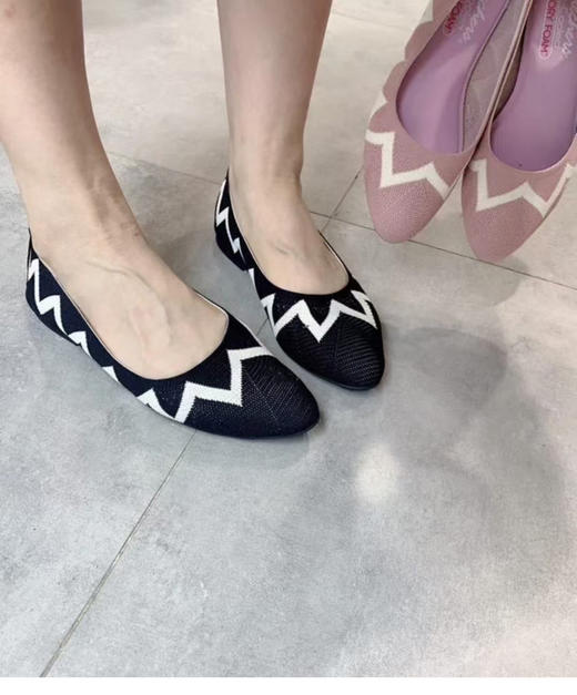 【2月21日 上午12:30 秒杀】国内无售 针织王妃女鞋 纯原尾货 斯凯奇网状浅口平底飞织女鞋 商品图3
