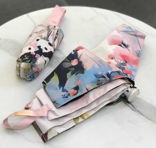 优品堂『芳华』五折黑胶遮阳伞 商品图9