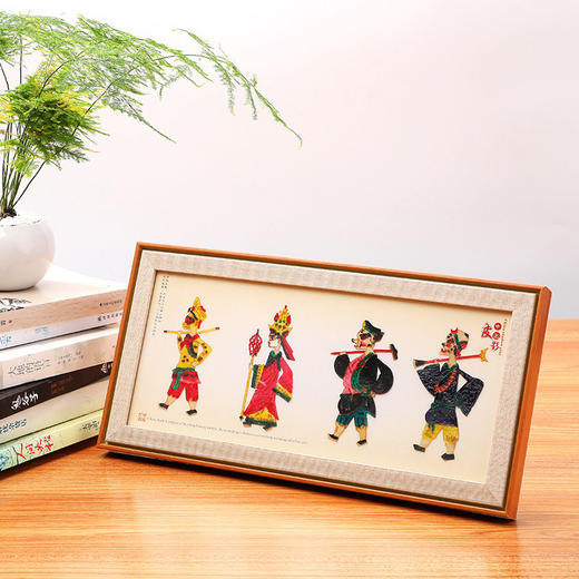 皮影摆件中国特色礼品送老外皮影戏陕西纪念品西安特产出国小礼物 商品图1