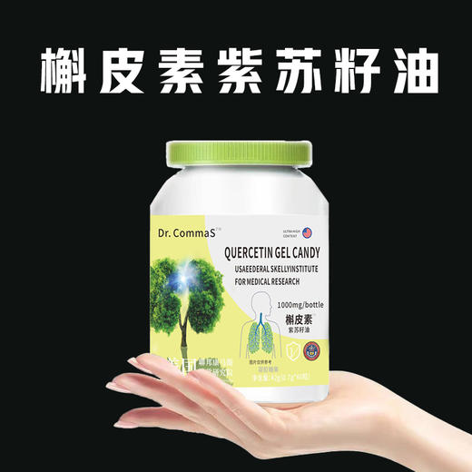 康马斯博士槲皮素（清肺）紫苏籽油42g（0.7*60粒） 商品图1