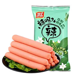 双汇 藤椒风味香肠烧烤炒饭即食火腿肠320g/袋（6902890254584）