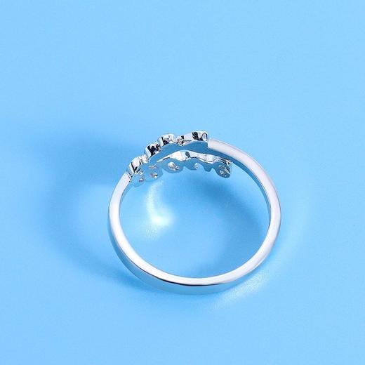 巧兰轩仿纯银开口love戒指环淘宝韩国饰品韩国版时尚工厂直销女款 商品图1