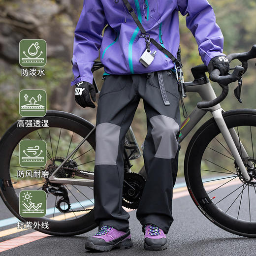 【Ⅱ级真冲锋裤 可隆平纹面料 防水防风透气】斯辰唯佳 城市通勤系列冲锋裤 商品图8