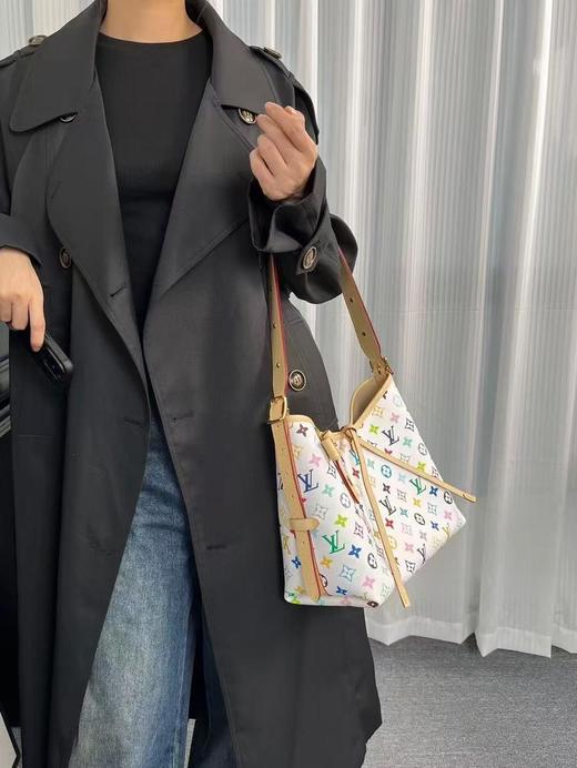 新款现货秒发  驴家白三彩村上隆再版系列CarryAll小号手袋斜跨包（HH） 商品图6