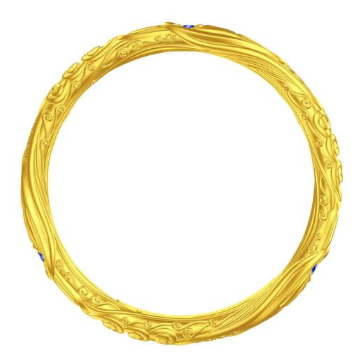 预定！哪吒“乾坤圈”纪念币预定！镶嵌蓝水晶，全球首枚！ 商品图2