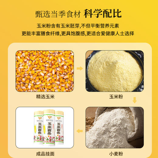 【积分商城】【4500积分兑换】【助农】【包邮】福银玉米面500gx5 商品图3