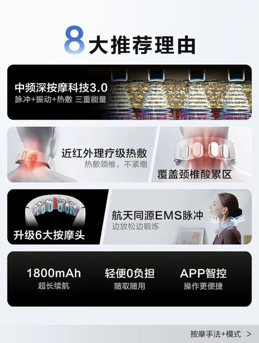 SKG颈椎按摩器G5 商品图2