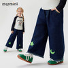 【110-140】【MQDmini】女童春秋阔腿牛仔裤 商品缩略图2