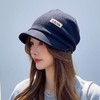 网红渔夫帽子春秋款潮款女时尚大头围春季新款短帽檐堆堆帽显脸小 商品缩略图3