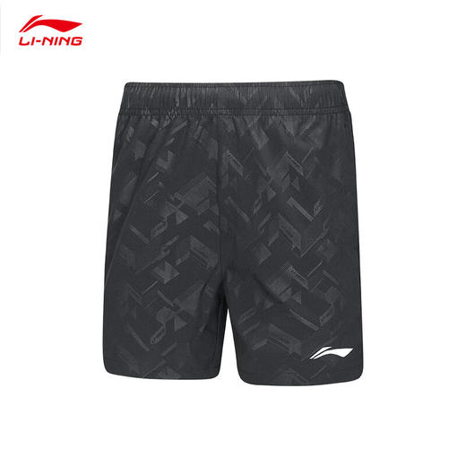 2025款李宁羽毛球服短裤 AAPV046 AAPV047短裤春夏新款全英赛吸汗透气速干比赛服男子短裤 商品图3