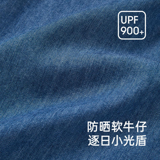 【商场同款】英氏儿童裤子夏季防晒凉感牛仔裤2025新款牛仔7分裤 商品图1