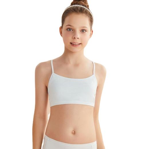 女童儿童内衣发育期小学生少女纯棉打底背心8-12岁女孩文胸薄款💕 商品图4